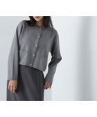 【ナチュラル ビューティー ベーシック/NATURAL BEAUTY BASIC】のシルクブレンドカーディガン 24AW グレー|ID: prp329100004142450 ipo3291000000028632736