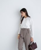 【ナチュラル ビューティー ベーシック/NATURAL BEAUTY BASIC】のフロントタックブラウス 人気、トレンドファッション・服の通販 founy(ファニー) ファッション Fashion レディースファッション WOMEN トップス・カットソー Tops/Tshirt シャツ/ブラウス Shirts/Blouses シンプル Simple ジャケット Jacket ベーシック Basic エレガント 上品 Elegant thumbnail オフ1|ID: prp329100004142454 ipo3291000000028905045