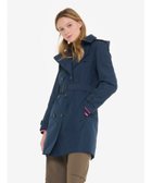 【エーグル/AIGLE】のGORE-TEX 防水 透湿 防風 ゴアテックス フーデッドロングトレンチコート 人気、トレンドファッション・服の通販 founy(ファニー) ファッション Fashion レディースファッション WOMEN アウター Coat Outerwear コート Coats トレンチコート Trench Coats フラップ Flap モダン Modern 定番 Standard thumbnail ダークネイビー|ID: prp329100004142994 ipo3291000000028457152