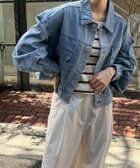 【キャナルジーン/CANAL JEAN】のRED CHOP WORKS(レッドチョップワークス) バルーンスリーブデニムジャケット インディゴ|ID: prp329100004143149 ipo3291000000028754576