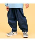 【その他のブランド/Other】のバルーンパンツ 10分丈 人気、トレンドファッション・服の通販 founy(ファニー) ファッション Fashion キッズファッション KIDS ボトムス Bottoms/Kids ストライプ Stripe チェック Check バルーン Balloon プリント Print ボトム Bottom レオパード Leopard ワイド Wide 無地 Plain Color 秋 Autumn/Fall thumbnail デニム|ID: prp329100004143212 ipo3291000000028807368