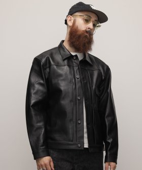 【ショット/Schott / MEN】のSHEEP LEATHER 1st TRACKER JACKET/シープレザー トラッカージャケット 人気、トレンドファッション・服の通販 founy(ファニー) ファッション Fashion メンズファッション MEN ジャケット Jacket スタッズ Studs デニム Denim 定番 Standard ニューヨーク New York 人気 Popularity フロント Front ライダース Riders ライダースジャケット Riders Jacket ワーク Work |ID:prp329100004143288