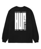 【ハフ/HUF】のBIG BLOCK LS TEE / HUF ハフ 長袖Tシャツ 人気、トレンドファッション・服の通販 founy(ファニー) ファッション Fashion レディースファッション WOMEN トップス・カットソー Tops/Tshirt シャツ/ブラウス Shirts/Blouses ロング / Tシャツ T-Shirts グラフィック Graphic コレクション Collection 長袖 Long Sleeve プリント Print ミリタリー Military ワーク Work 再入荷 Restock/Back In Stock/Re Arrival thumbnail BLACK|ID: prp329100004143507 ipo3291000000028857423