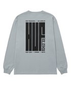 【ハフ/HUF】のBIG BLOCK LS TEE / HUF ハフ 長袖Tシャツ 人気、トレンドファッション・服の通販 founy(ファニー) ファッション Fashion レディースファッション WOMEN トップス・カットソー Tops/Tshirt シャツ/ブラウス Shirts/Blouses ロング / Tシャツ T-Shirts グラフィック Graphic コレクション Collection 長袖 Long Sleeve プリント Print ミリタリー Military ワーク Work 再入荷 Restock/Back In Stock/Re Arrival thumbnail GREY|ID: prp329100004143507 ipo3291000000028857444