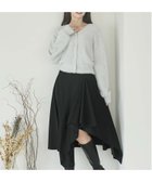 【ノエラ/Noela】のアシメヘムスカート 人気、トレンドファッション・服の通販 founy(ファニー) ファッション Fashion レディースファッション WOMEN スカート Skirt おすすめ Recommend フロント Front ポケット Pocket ロング Long thumbnail ブラック|ID: prp329100004143649 ipo3291000000028461293