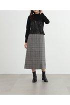 【ジルスチュアート/JILL STUART】のレースコンビチェックワンピース 人気、トレンドファッション・服の通販 founy(ファニー) ファッション Fashion レディースファッション WOMEN ワンピース Dress コンビ Combination チェック Check バランス Balance レース Race thumbnail ブラック|ID: prp329100004143808 ipo3291000000028461940