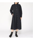 【その他のブランド/Other】のコットンチェックシャツワンピース 人気、トレンドファッション・服の通販 founy(ファニー) ファッション Fashion レディースファッション WOMEN ワンピース Dress シャツワンピース Shirt Dresses ギャザー Gather チェック Check フロント Front ブラウジング Browsing ベーシック Basic ヨーク Yoke 切替 Switching 羽織 Haori thumbnail ネイビー|ID: prp329100004143871 ipo3291000000028462123