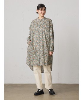 【マーコート/MARcourt】のMidiUmi リバティプリントシャツワンピース 人気、トレンドファッション・服の通販 founy(ファニー) ファッション Fashion レディースファッション WOMEN ワンピース Dress シャツワンピース Shirt Dresses インナー Inner プリント Print ボトム Bottom ポケット Pocket モチーフ Motif 秋 Autumn/Fall 長袖 Long Sleeve |ID:prp329100004143903