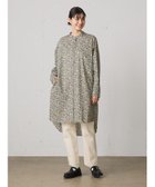 【マーコート/MARcourt】のMidiUmi リバティプリントシャツワンピース 人気、トレンドファッション・服の通販 founy(ファニー) ファッション Fashion レディースファッション WOMEN ワンピース Dress シャツワンピース Shirt Dresses インナー Inner プリント Print ボトム Bottom ポケット Pocket モチーフ Motif 秋 Autumn/Fall 長袖 Long Sleeve thumbnail グリーン|ID: prp329100004143903 ipo3291000000028462222