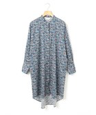 【マーコート/MARcourt】のMidiUmi リバティプリントシャツワンピース 人気、トレンドファッション・服の通販 founy(ファニー) ファッション Fashion レディースファッション WOMEN ワンピース Dress シャツワンピース Shirt Dresses インナー Inner プリント Print ボトム Bottom ポケット Pocket モチーフ Motif 秋 Autumn/Fall 長袖 Long Sleeve thumbnail ブルー|ID: prp329100004143903 ipo3291000000028462225