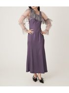 【リリーブラウン/Lily Brown】のアシメチュールボレロセットドレス 人気、トレンドファッション・服の通販 founy(ファニー) ファッション Fashion レディースファッション WOMEN アウター Coat Outerwear ボレロ Bolero jackets ワンピース Dress ドレス Party Dresses インナー Inner サテン Satin シャーリング Shirring ショルダー Shoulder チュール Tulle ドレス Dress フラワー Flower フリル Frills thumbnail BLU[086]|ID: prp329100004143920 ipo3291000000028462304