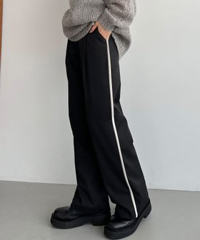 【ジュノア/JUNOAH】のcallautia サイドラインパンツ 人気、トレンドファッション・服の通販 founy(ファニー) ファッション Fashion レディースファッション WOMEN パンツ Pants |ID:prp329100004144632