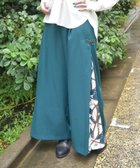 【アクシーズファム/axes femme】のスカーフ切替ワイドパンツ 人気、トレンドファッション・服の通販 founy(ファニー) ファッション Fashion レディースファッション WOMEN パンツ Pants エレガント 上品 Elegant スカーフ Scarf パール Pearl フェミニン Feminine ワイド Wide 人気 Popularity 切替 Switching thumbnail Dグリーン|ID: prp329100004144725 ipo3291000000028475379