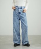 【アダム エ ロペ/ADAM ET ROPE'】の【NEEDBY for ADAM ET ROPE 】 別注 KYLIE(ハイライズワイドストレート) 人気、トレンドファッション・服の通販 founy(ファニー) ファッション Fashion レディースファッション WOMEN デニム Denim ベーシック Basic 別注 Special Order thumbnail ブルー(44)|ID: prp329100004144759 ipo3291000000028475971