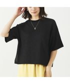 【アバハウスマヴィ/abahouse mavie】の楊柳Tシャツ 人気、トレンドファッション・服の通販 founy(ファニー) ファッション Fashion レディースファッション WOMEN トップス・カットソー Tops/Tshirt シャツ/ブラウス Shirts/Blouses ロング / Tシャツ T-Shirts おすすめ Recommend コンパクト Compact デニム Denim フォルム Form エレガント 上品 Elegant thumbnail ブラック|ID: prp329100004144826 ipo3291000000028775845