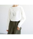 【エルビーシー/LBC】のGIRLプリントロンT 人気、トレンドファッション・服の通販 founy(ファニー) ファッション Fashion レディースファッション WOMEN トップス・カットソー Tops/Tshirt ロング / Tシャツ T-Shirts おすすめ Recommend イラスト Illustration スリーブ Sleeve デニム Denim フレア Flare プリント Print ボトム Bottom ラウンド Round ロング Long 定番 Standard 長袖 Long Sleeve thumbnail ホワイト|ID: prp329100004144827 ipo3291000000028477112