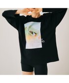 【アダム エ ロペ/ADAM ET ROPE'】の【WEB限定・洗える】RECORDS ロングスリーブTEE 人気、トレンドファッション・服の通販 founy(ファニー) ファッション Fashion レディースファッション WOMEN 洗える Washable スリーブ Sleeve デニム Denim プリント Print ポケット Pocket ロング Long A/W・秋冬 Aw・Autumn/Winter・Fw・Fall-Winter 2024年 2024 2024春夏・S/S Ss,Spring/Summer,2024 2025年 2025 thumbnail ブラック系(02)|ID: prp329100004144829 ipo3291000000028477184