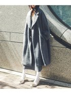 【スナイデル/SNIDEL】のシャギーロングコート 人気、トレンドファッション・服の通販 founy(ファニー) ファッション Fashion レディースファッション WOMEN アウター Coat Outerwear コート Coats ビッグ Big フロント Front ポケット Pocket ラグジュアリー Luxury ロング Long エレガント 上品 Elegant thumbnail CGRY[007]|ID: prp329100004144969 ipo3291000000029496339