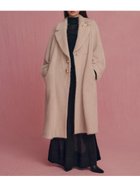 【スナイデル/SNIDEL】のシャギーロングコート 人気、トレンドファッション・服の通販 founy(ファニー) ファッション Fashion レディースファッション WOMEN アウター Coat Outerwear コート Coats ビッグ Big フロント Front ポケット Pocket ラグジュアリー Luxury ロング Long エレガント 上品 Elegant thumbnail BEG[037]|ID: prp329100004144969 ipo3291000000029496340