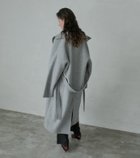 【ルシェル ブルー/LE CIEL BLEU】のダブルフェイスロングコート / Double Faced Long Coat 人気、トレンドファッション・服の通販 founy(ファニー) ファッション Fashion レディースファッション WOMEN アウター Coat Outerwear コート Coats おすすめ Recommend ガウン Gown ビッグ Big リュクス Luxe thumbnail ライトグレー|ID: prp329100004145035 ipo3291000000028478499