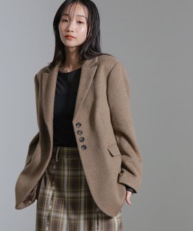 【ナノ ユニバース/nano universe】のシャギージャケット 人気、トレンドファッション・服の通販 founy(ファニー) ファッション Fashion レディースファッション WOMEN アウター Coat Outerwear ジャケット Jackets 2024年 2024 2024-2025秋冬・A/W Aw/Autumn/Winter/Fw/Fall/2024-2025 おすすめ Recommend エレガント 上品 Elegant サテン Satin シェイプ Shape ジャケット Jacket チェック Check 今季 This Season |ID:prp329100004145091