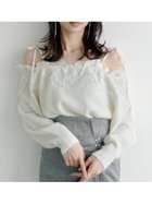 【スナイデル/SNIDEL】のレーストリミングオフショルプルオーバー 人気、トレンドファッション・服の通販 founy(ファニー) ファッション Fashion レディースファッション WOMEN トップス・カットソー Tops/Tshirt プルオーバー Pullover おすすめ Recommend ウェーブ Wave スカラップ Scalloped ストレート Straight ドッキング Docking ボトム Bottom リボン Ribbon レース Race ワイド Wide 人気 Popularity thumbnail IVR[003]|ID: prp329100004145167 ipo3291000000028479312