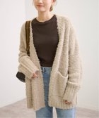 【フレームワーク/FRAMeWORK】のCURLY ガウンニット 人気、トレンドファッション・服の通販 founy(ファニー) ファッション Fashion レディースファッション WOMEN トップス・カットソー Tops/Tshirt ニット Knit Tops ガウン Gown フェザーヤーン Feather Yarn thumbnail ベージュ|ID: prp329100004145174 ipo3291000000028888522