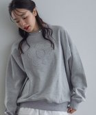 【フリークスストア/FREAK'S STORE】のフラワーモチーフ ドッキング オーバーサイズスウェット 限定展開 24AW グレー|ID: prp329100004145194 ipo3291000000029276285