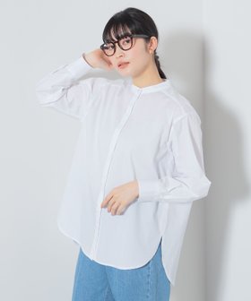 【ビームス ハート/BEAMS HEART】のBEAMS HEART / バンドカラー オーバーシャツ 人気、トレンドファッション・服の通販 founy(ファニー) ファッション Fashion レディースファッション WOMEN トップス・カットソー Tops/Tshirt シャツ/ブラウス Shirts/Blouses ストレート Straight トレンド Trend 人気 Popularity ベスト Vest ボックス Box ラウンド Round ワイド Wide おすすめ Recommend |ID:prp329100004145283