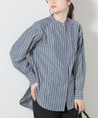 【ビームス ハート/BEAMS HEART】のBEAMS HEART / バンドカラー オーバーシャツ 人気、トレンドファッション・服の通販 founy(ファニー) ファッション Fashion レディースファッション WOMEN トップス・カットソー Tops/Tshirt シャツ/ブラウス Shirts/Blouses ストレート Straight トレンド Trend 人気 Popularity ベスト Vest ボックス Box ラウンド Round ワイド Wide おすすめ Recommend thumbnail NAVY STRIPE|ID: prp329100004145283 ipo3291000000028479921