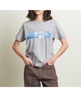 【ビューティ&ユース ユナイテッドアローズ/BEAUTY&YOUTH / UNITED ARROWS】のMirei Kuno*ATTISESSION スワンフォト Tシャツ/グレー 人気、トレンドファッション・服の通販 founy(ファニー) ファッション Fashion レディースファッション WOMEN トップス・カットソー Tops/Tshirt シャツ/ブラウス Shirts/Blouses ロング / Tシャツ T-Shirts アンダー Under グラフィック Graphic ジャケット Jacket スラックス Slacks デニム Denim プリント Print ベーシック Basic おすすめ Recommend 卒業式 Graduation Ceremony |ID:prp329100004145484