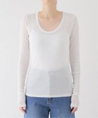 【イエナ/IENA】の強撚テレコ Uネックカットソー 人気、トレンドファッション・服の通販 founy(ファニー) ファッション Fashion レディースファッション WOMEN トップス・カットソー Tops/Tshirt カットソー Cut and Sewn 2024年 2024 2024-2025秋冬・A/W Aw/Autumn/Winter/Fw/Fall/2024-2025 おすすめ Recommend インナー Inner カーディガン Cardigan シアー Sheer ジャケット Jacket テレコ Tereko ベーシック Basic thumbnail ホワイト|ID: prp329100004145498 ipo3291000000028481113