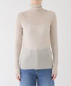 【イエナ/IENA】の強撚テレコ タートルネックカットソー 人気、トレンドファッション・服の通販 founy(ファニー) ファッション Fashion レディースファッション WOMEN トップス・カットソー Tops/Tshirt カットソー Cut and Sewn タートルネック Turtleneck 2024年 2024 2024-2025秋冬・A/W Aw/Autumn/Winter/Fw/Fall/2024-2025 シアー Sheer スリット Slit タートルネック Turtleneck テレコ Tereko ベーシック Basic thumbnail グレーB|ID: prp329100004145503 ipo3291000000028481130