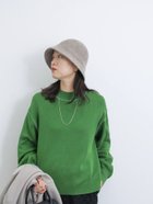 【サマンサモスモス/Samansa Mos2】のモックネックプルオーバー 人気、トレンドファッション・服の通販 founy(ファニー) ファッション Fashion レディースファッション WOMEN トップス・カットソー Tops/Tshirt プルオーバー Pullover おすすめ Recommend フィット Fit モックネック Mock Neck thumbnail グリーン|ID: prp329100004145594 ipo3291000000028481606