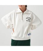 【ベイフロー/BAYFLOW】の【RUSSELL ATHLETIC (ラッセルアスレティック)】別注ハーフジッププルオーバー 人気、トレンドファッション・服の通販 founy(ファニー) ファッション Fashion レディースファッション WOMEN トップス・カットソー Tops/Tshirt プルオーバー Pullover アメリカン American クロップド Cropped グラフィック Graphic スポーツ Sports デニム Denim トレンド Trend 定番 Standard プリント Print 別注 Special Order モックネック Mock Neck ラッセル Russell ラバー Rubber おすすめ Recommend thumbnail オフホワイト11|ID: prp329100004145666 ipo3291000000028481985