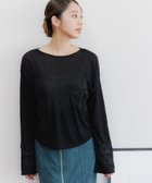 【ミスティ ウーマン/mysty woman】のフラワーコード刺繍プルオーバー 人気、トレンドファッション・服の通販 founy(ファニー) ファッション Fashion レディースファッション WOMEN トップス・カットソー Tops/Tshirt プルオーバー Pullover インナー Inner カーディガン Cardigan ダウン Down デニム Denim トレンド Trend フェミニン Feminine フラワー Flower thumbnail ブラック09|ID: prp329100004145687 ipo3291000000028568392