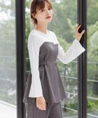 【ミスティ ウーマン/mysty woman】のビスチェレイヤードライクプルオーバー 人気、トレンドファッション・服の通販 founy(ファニー) ファッション Fashion レディースファッション WOMEN トップス・カットソー Tops/Tshirt プルオーバー Pullover ビスチェ Bustier おすすめ Recommend カットソー Cut And Sew シャーリング Shirring セットアップ Set Up デニム Denim トレンド Trend ドッキング Docking ビスチェ Bustier thumbnail グレー15|ID: prp329100004145701 ipo3291000000028568454