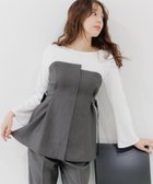 【ミスティ ウーマン/mysty woman】のビスチェレイヤードライクプルオーバー 人気、トレンドファッション・服の通販 founy(ファニー) ファッション Fashion レディースファッション WOMEN トップス・カットソー Tops/Tshirt プルオーバー Pullover ビスチェ Bustier おすすめ Recommend カットソー Cut And Sew シャーリング Shirring セットアップ Set Up デニム Denim トレンド Trend ドッキング Docking ビスチェ Bustier thumbnail チャコールグレー18|ID: prp329100004145701 ipo3291000000028568456