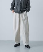 【かぐれ/kagure / URBAN RESEARCH】のコットンツイルボリュームパンツ 人気、トレンドファッション・服の通販 founy(ファニー) ファッション Fashion レディースファッション WOMEN パンツ Pants シンプル Simple センター Center ツイル Twill テーパード Tapered バランス Balance ポケット Pocket ワイド Wide 冬 Winter A/W・秋冬 Aw・Autumn/Winter・Fw・Fall-Winter 2024年 2024 2024-2025秋冬・A/W Aw/Autumn/Winter/Fw/Fall/2024-2025 thumbnail IVORY|ID: prp329100004145759 ipo3291000000028482548