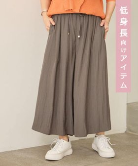 【エルーラ/Elura】の【低身長サイズ Elkotona】コトナラク艶イージーパンツ/996880 人気、トレンドファッション・服の通販 founy(ファニー) ファッション Fashion レディースファッション WOMEN パンツ Pants カットソー Cut And Sew シンプル Simple スニーカー Sneakers パーカー Hoodie |ID:prp329100004145796