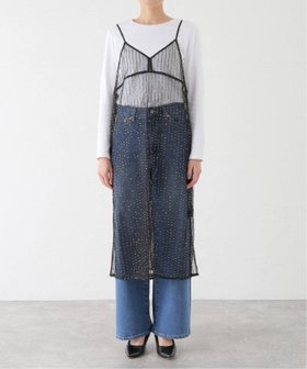 【ジャーナルスタンダード レサージュ/journal standard L'essage】のスパンコール キャミワンピース 人気、トレンドファッション・服の通販 founy(ファニー) ファッション Fashion レディースファッション WOMEN ワンピース Dress キャミワンピース No Sleeve Dresses 2024年 2024 2024-2025秋冬・A/W Aw/Autumn/Winter/Fw/Fall/2024-2025 インナー Inner キャミワンピース Cami Dress クール Cool ジャケット Jacket ストライプ Stripe スパンコール Sequins スラックス Slacks チュール Tulle デニム Denim メッシュ Mesh |ID:prp329100004146062