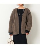 【マイカ ディール/MICA & DEAL】のノーカラープードルコート 人気、トレンドファッション・服の通販 founy(ファニー) ファッション Fashion レディースファッション WOMEN アウター Coat Outerwear コート Coats おすすめ Recommend フェイクスエード Faux Suede フェイクレザー Faux Leather フロント Front ボンディング Bonding thumbnail MOCHA|ID: prp329100004146315 ipo3291000000028493258