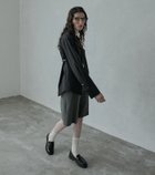 【ルシェル ブルー/LE CIEL BLEU】のオックスフォードバミューダパンツ / Oxford Bermuda Pants 人気、トレンドファッション・服の通販 founy(ファニー) ファッション Fashion レディースファッション WOMEN パンツ Pants センター Center ダブル Double thumbnail グレー|ID: prp329100004146369 ipo3291000000028493532