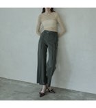 【ルシェル ブルー/LE CIEL BLEU】のオックスフォードダブルベルトパンツ / Oxford Double Belted Pants 人気、トレンドファッション・服の通販 founy(ファニー) ファッション Fashion レディースファッション WOMEN パンツ Pants ベルト Belts ストレート Straight ダブル Double バランス Balance ポケット Pocket thumbnail グレー|ID: prp329100004146372 ipo3291000000028493545