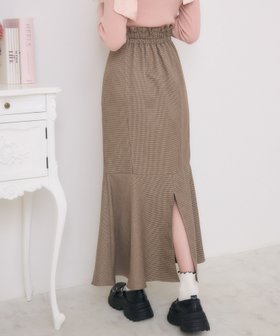 【レトロガール/RETRO GIRL】のバックスリットマーメイドSK 人気、トレンドファッション・服の通販 founy(ファニー) ファッション Fashion レディースファッション WOMEN スカート Skirt バッグ Bag おすすめ Recommend ガーリー Girly シンプル Simple チェック Check マキシ Maxi マーメイド Mermaid 人気 Popularity 定番 Standard 無地 Plain Color 秋 Autumn/Fall |ID:prp329100004146863