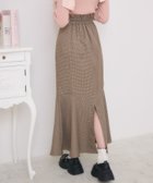 【レトロガール/RETRO GIRL】のバックスリットマーメイドSK 人気、トレンドファッション・服の通販 founy(ファニー) ファッション Fashion レディースファッション WOMEN スカート Skirt バッグ Bag おすすめ Recommend ガーリー Girly シンプル Simple チェック Check マキシ Maxi マーメイド Mermaid 人気 Popularity 定番 Standard 無地 Plain Color 秋 Autumn/Fall thumbnail ブラウン/柄|ID: prp329100004146863 ipo3291000000028496540