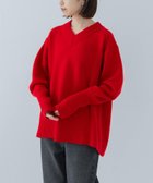 【アーバンリサーチ/URBAN RESEARCH】のカシミヤ混強縮Vネックニットプルオーバー 人気、トレンドファッション・服の通販 founy(ファニー) ファッション Fashion レディースファッション WOMEN トップス・カットソー Tops/Tshirt ニット Knit Tops プルオーバー Pullover Vネック V-Neck 2024年 2024 2024-2025秋冬・A/W Aw/Autumn/Winter/Fw/Fall/2024-2025 A/W・秋冬 Aw・Autumn/Winter・Fw・Fall-Winter 冬 Winter カシミヤ Cashmere シンプル Simple デニム Denim フレア Flare エレガント 上品 Elegant thumbnail RED|ID: prp329100004146994 ipo3291000000028497216