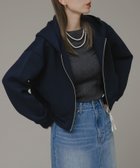 【サニーレーベル/Sonny Label / URBAN RESEARCH】のダンボールショートジップパーカー 人気、トレンドファッション・服の通販 founy(ファニー) ファッション Fashion レディースファッション WOMEN トップス・カットソー Tops/Tshirt パーカ Sweats 2024年 2024 2024-2025秋冬・A/W Aw/Autumn/Winter/Fw/Fall/2024-2025 A/W・秋冬 Aw・Autumn/Winter・Fw・Fall-Winter 冬 Winter おすすめ Recommend カーディガン Cardigan ショート Short バランス Balance パーカー Hoodie ボトム Bottom thumbnail ネイビー|ID: prp329100004147009 ipo3291000000028905360