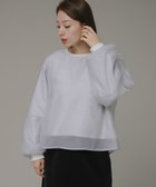 【サニーレーベル/Sonny Label / URBAN RESEARCH】の『WEB限定』オーガンジードッキングスウェット 人気、トレンドファッション・服の通販 founy(ファニー) ファッション Fashion レディースファッション WOMEN トップス・カットソー Tops/Tshirt パーカ Sweats スウェット Sweat 2024年 2024 2024-2025秋冬・A/W Aw/Autumn/Winter/Fw/Fall/2024-2025 A/W・秋冬 Aw・Autumn/Winter・Fw・Fall-Winter 冬 Winter オーガンジー Organdy スウェット Sweat トレンド Trend ボトム Bottom thumbnail L.グレー|ID: prp329100004147012 ipo3291000000028497314