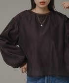 【サニーレーベル/Sonny Label / URBAN RESEARCH】の『WEB限定』オーガンジードッキングスウェット 人気、トレンドファッション・服の通販 founy(ファニー) ファッション Fashion レディースファッション WOMEN トップス・カットソー Tops/Tshirt パーカ Sweats スウェット Sweat 2024年 2024 2024-2025秋冬・A/W Aw/Autumn/Winter/Fw/Fall/2024-2025 A/W・秋冬 Aw・Autumn/Winter・Fw・Fall-Winter 冬 Winter オーガンジー Organdy スウェット Sweat トレンド Trend ボトム Bottom thumbnail コーヒーブラウン|ID: prp329100004147012 ipo3291000000028497315